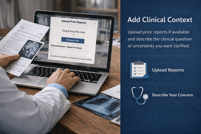 إضافة السياق السريري