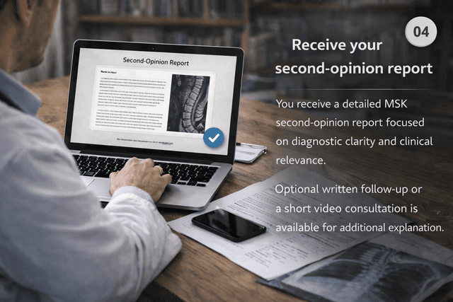 استلام تقرير الرأي الثاني